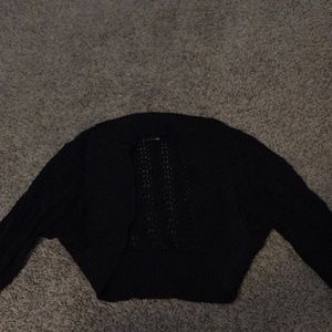 Black dress sweater